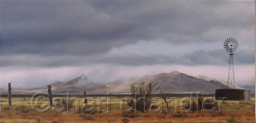 Painting-Landscape-Desert Oasis