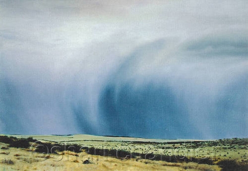 Painting-Southwestern-December Sky
