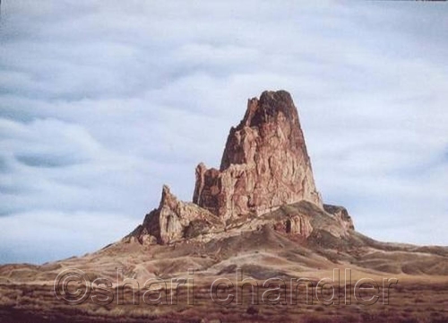 Painting-Landscape-Shiprock