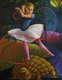 Painting--Oil-AllegoricalTurtle Stroll