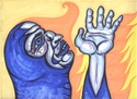 Figure in Blue #1