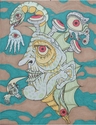 Amphibious Creature with Eye Stalks
