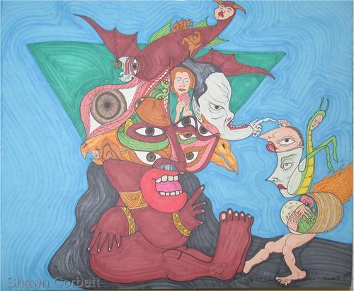 Drawing-Magic is not a Forceful Practice