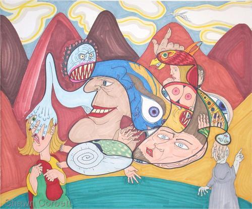Drawing-I Dream I'm Awake