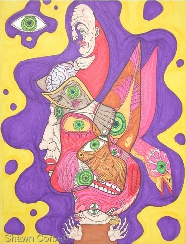 Drawing-Many Lives, Many Mishaps