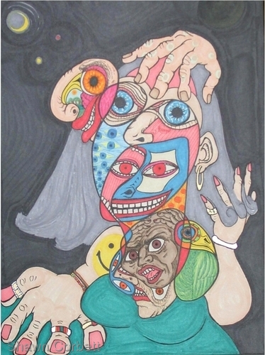 Drawing-Transmogrified Chica