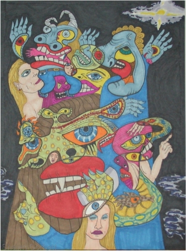 Drawing-The Repeal of Consciousness