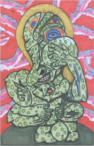Drawing-Convulsive Zen