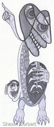 Drawing-Lizard Evangelista