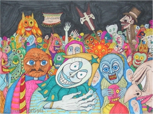 Drawing-Carnaval Chaos