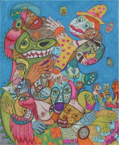 Drawing-Carnaval #4, 2009