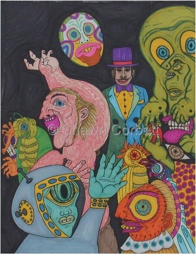 Drawing-Carnaval with Gringo Vermelho