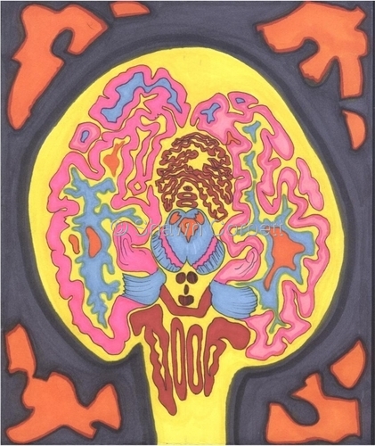 Drawing-Brain Scan 1