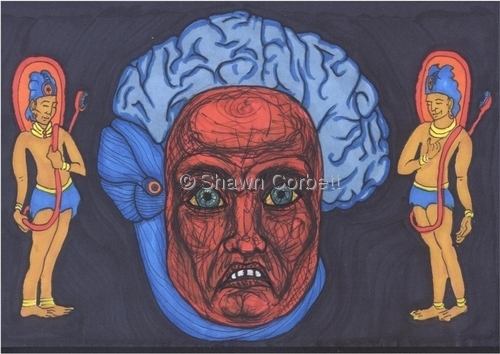 Drawing-The Stranglehold of the Self