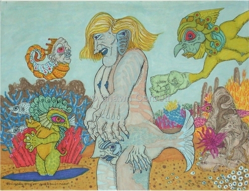 Drawing-Sea of Permutation 2009 #5