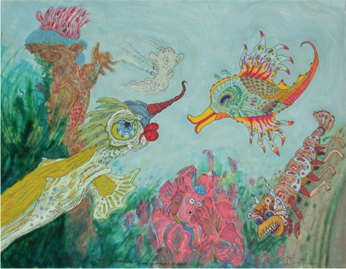 Drawing-Sea of Permutation 2009 #6