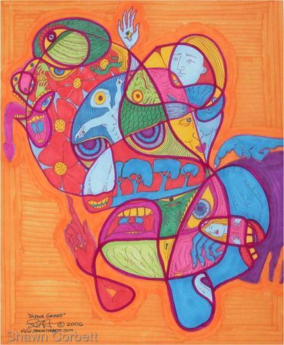 Drawing-Indoor Games