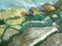 'Looking Down the Jetty 2