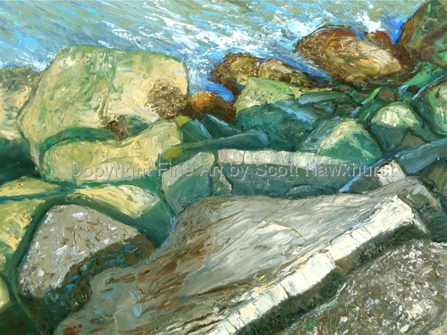 'Looking Down the Jetty 2