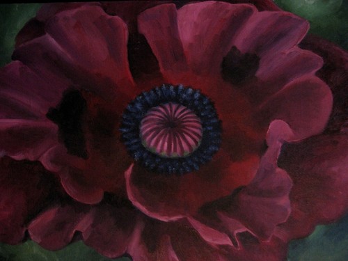 Painting-Oil-Poppy