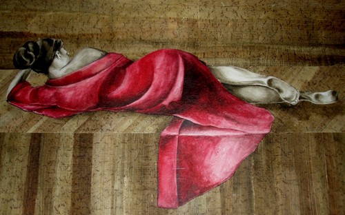 Painting-Watercolor-Kimono