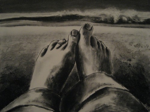 Drawing-Santa Monica Pier