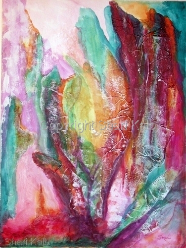 Mixed Media-Non-representational-Opening