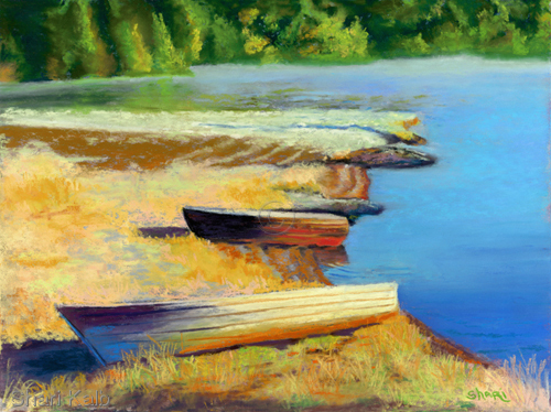 Painting-Landscape-Tranquil Cove - SOLD