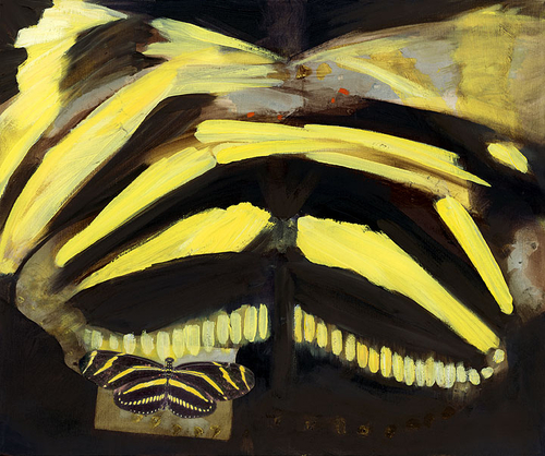 Painting-Abstract-Zebra Longwing