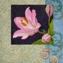 Painting--Acrylic-FloralVisit From An Old Friend