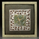 Fiber Art--Embroidery-WildlifeNear the Green Slope