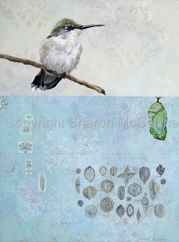 Painting-Observer on Earth