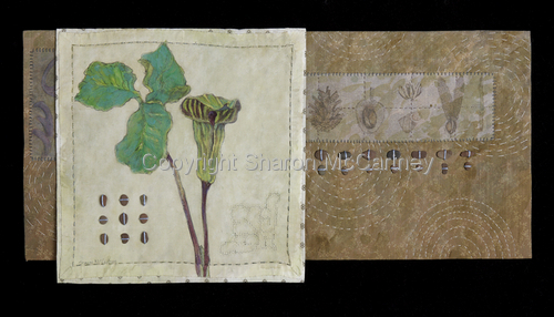 Fiber Art-Botanical-A Heart for Every Fate
