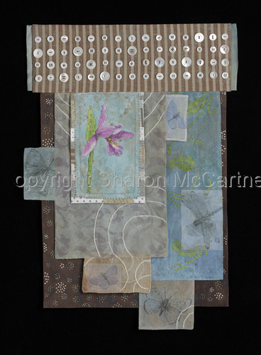 Fiber Art-Botanical-A Pearl of Great Price