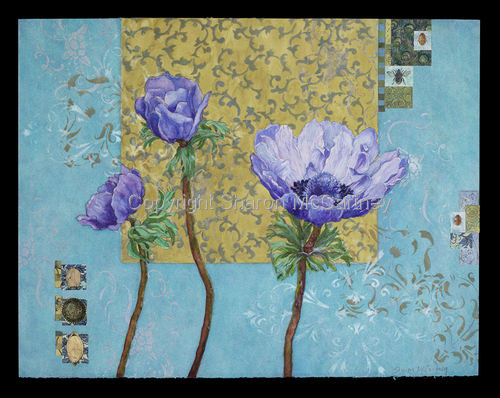 Painting-Floral-Those At Home That Bide