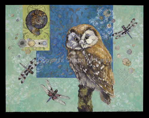 Painting-Animals-While Night Was Falling