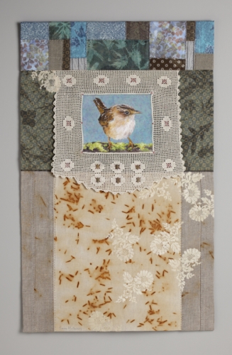 Fiber Art-Take Heart Again  �2010  