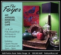 Sharon's Art in Advertisement for The Foyer