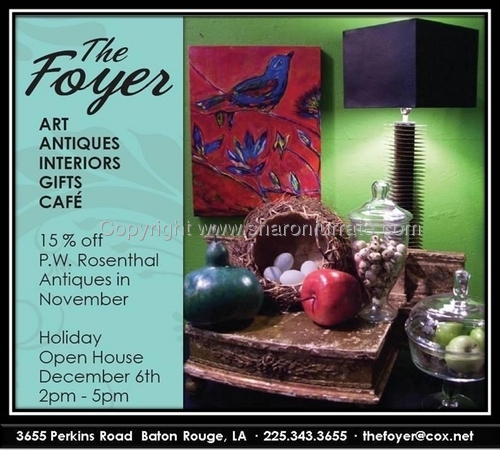 Book Arts-Sharon's Art in Advertisement for The Foyer