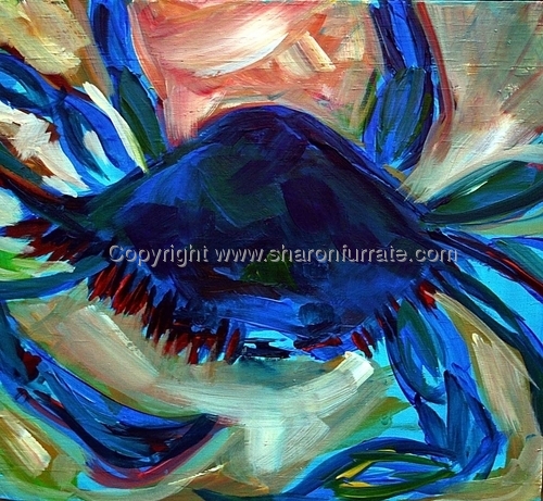 Painting-Acrylic-Blue Monday