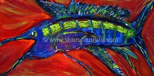 Painting-Acrylic-Marlin Brando