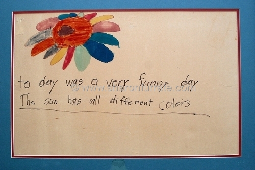 Drawing-Paper-Sharon's First Landscape