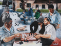 Shawn Morrel - Urban Moment #3 - Chess at the Park