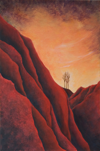 Painting-Three Trees