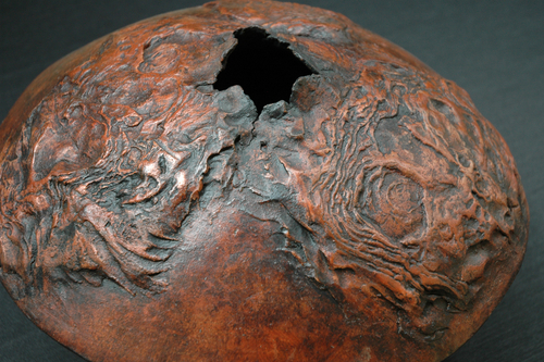 Ceramics-Clay-Terra Series Vessel close up