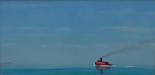 Painting-Seascape-Off Duty