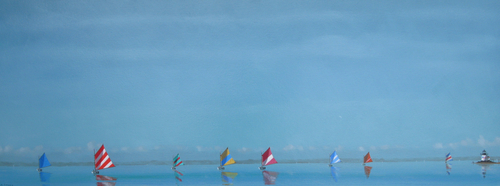 Painting-Seascape-The Fleet