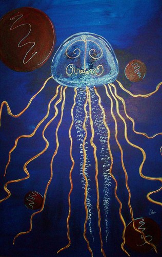 Painting-Acrylic-Jelly Dancer