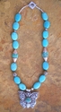 Jewelry--Semi-Precious Stones-NecklacesTurquoise Mariposa
