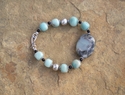 Jewelry--Semi-Precious Stones-Rings and BraceletsAmazonite delight